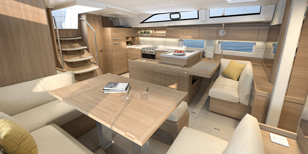 Oceanis 52 Kos 52 inside